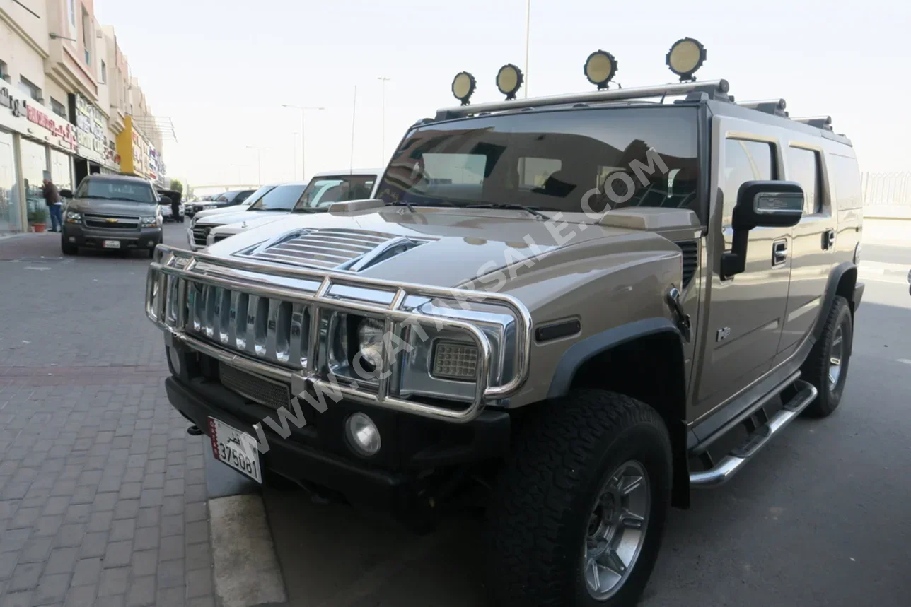 همر اتش 1 2007 اوتوماتيك 150,000 كم 8 سلندر دفع رباعي اس يو في رمادي