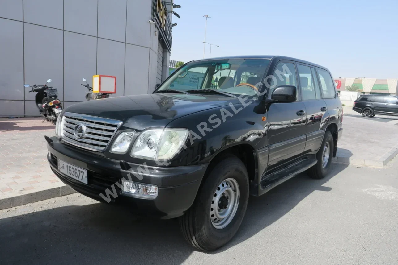 لكزس  ال اكس  470  2007  اوتوماتيك  469,000 كم  8 سلندر  دفع رباعي  اس يو في  أسود