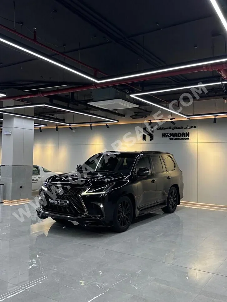 Lexus  LX  570 S Black Edition  2019  Automatic  197,000 Km  8 Cylinder  Four Wheel Drive (4WD)  SUV  Black