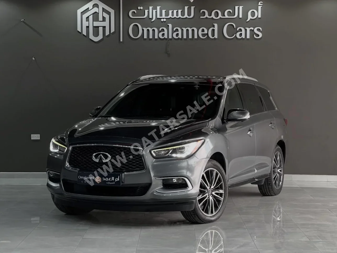 انفنيتي كيو اكس 60 2016 اوتوماتيك 109,000 كم 6 سلندر دفع كلي مستمر اس يو في فضي