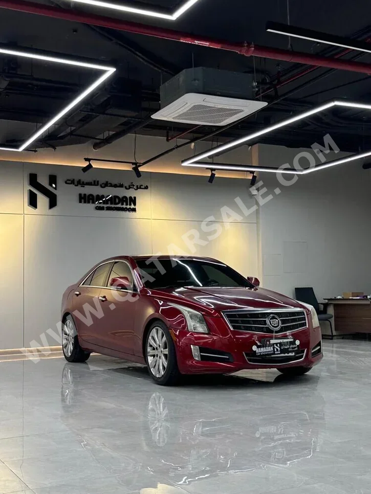Cadillac  ATS  2014  Automatic  119,000 Km  4 Cylinder  Rear Wheel Drive (RWD)  Sedan  Maroon