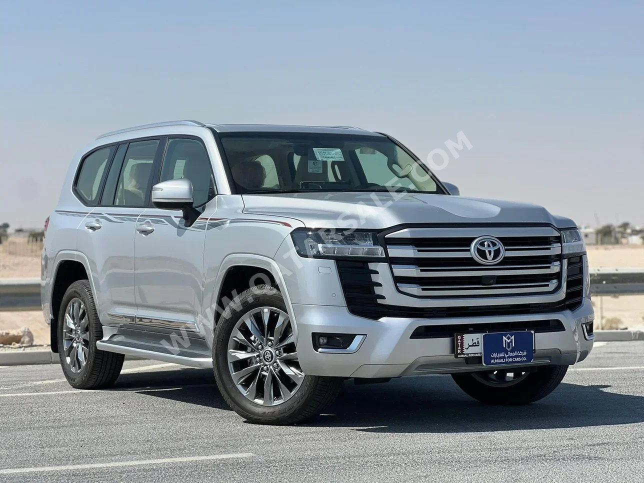 Toyota  Land Cruiser  GXR Twin Turbo  2024  Automatic  18,000 Km  6 Cylinder  Four Wheel Drive (4WD)  SUV  Silver  With Warranty