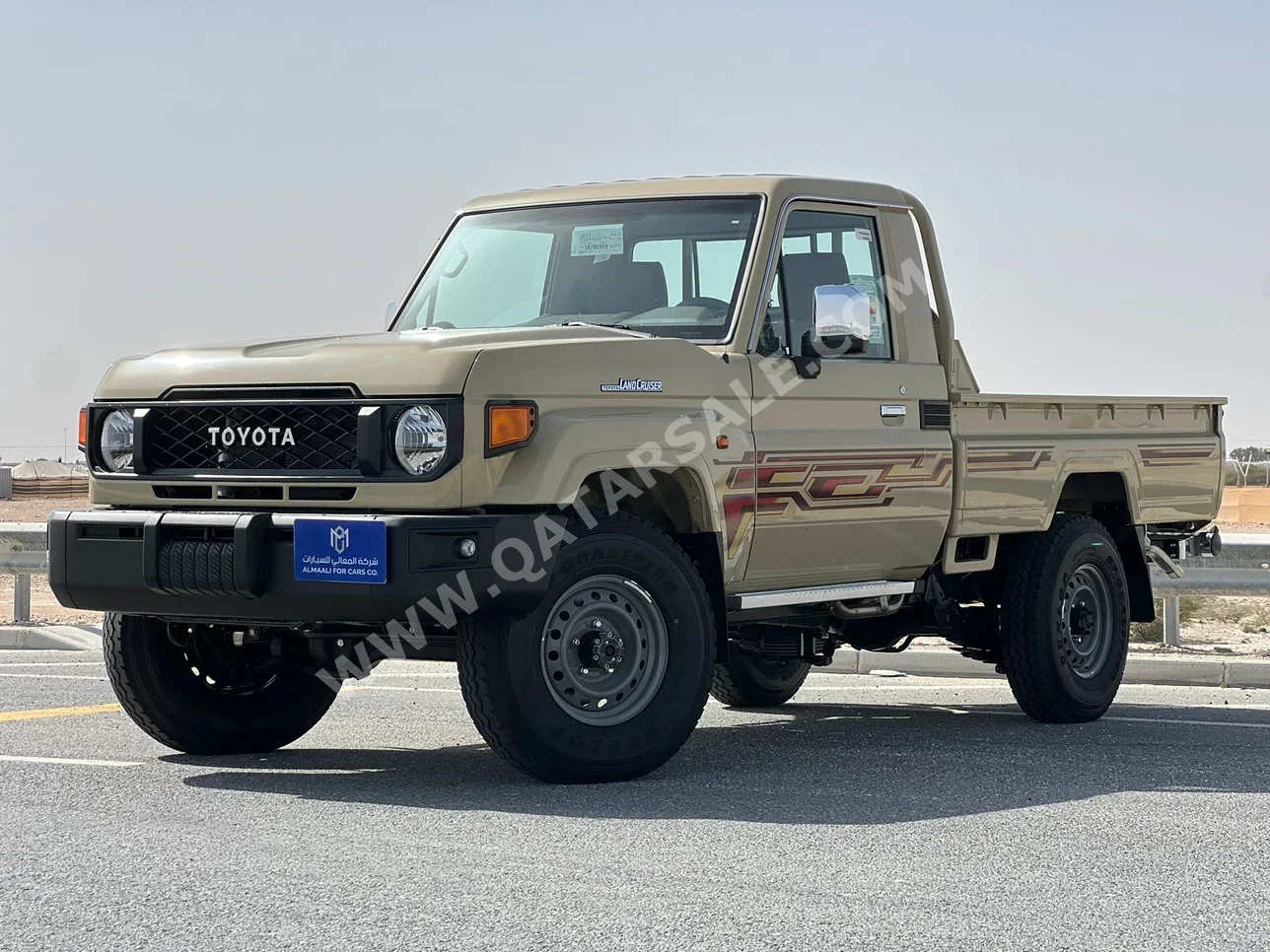 تويوتا لاند كروزر ال اكس 2025 عادي 0 كم 6 سلندر دفع رباعي بيكب بيج تحت الضمان