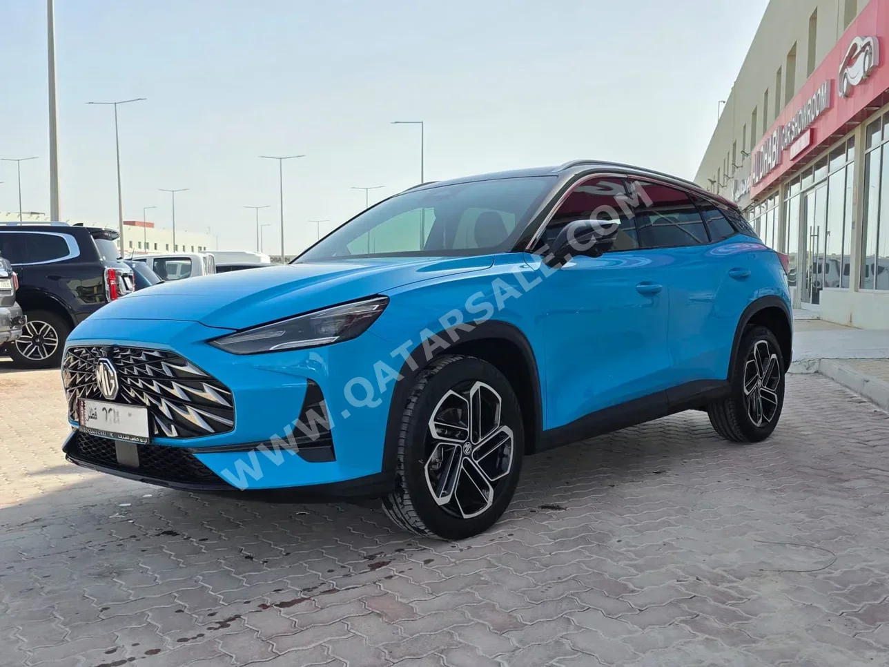 ام جي ون 2024 اوتوماتيك 13,000 كم 4 سلندر دفع خلفي اس يو في ازرق تحت الضمان