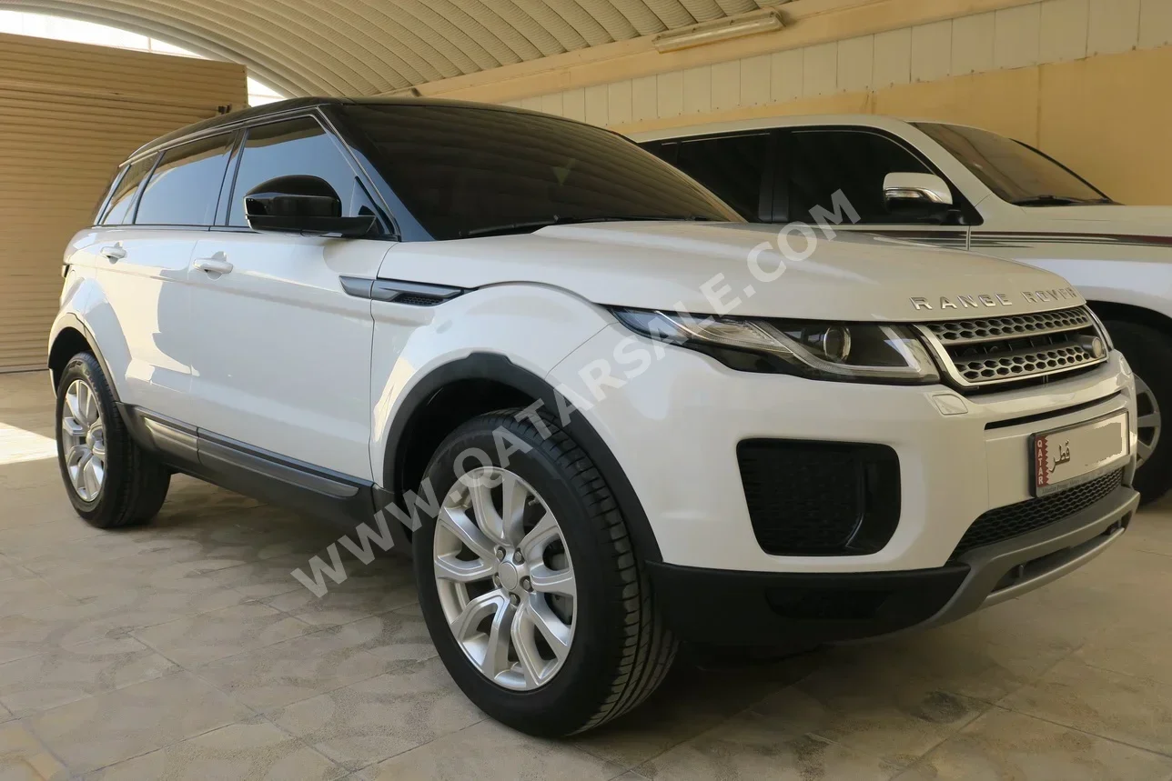 Land Rover Evoque 2018 Automatic 30,000 Km 4 Cylinder Four Wheel Drive (4WD) SUV White