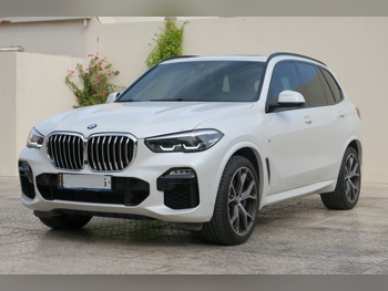BMW  X-Series  X5 40i  2020  Automatic  55,000 Km  6 Cylinder  Four Wheel Drive (4WD)  SUV  White  With Warranty