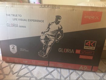 تلفاز - 65 بوصة  - 4 كي او الترا اتش دي  - تلفاز ذكي  - شاشة منحنية