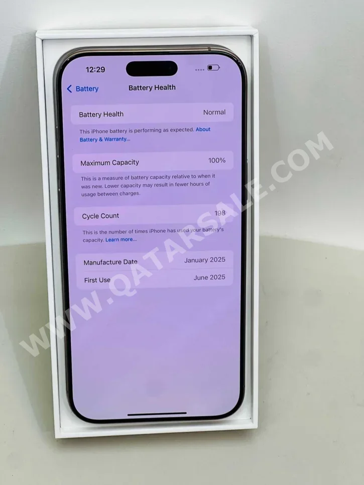 Mobile Phones Apple  - Iphone 16  - Pro Max  - Rose Pink  - 256 GB  - Under Warranty