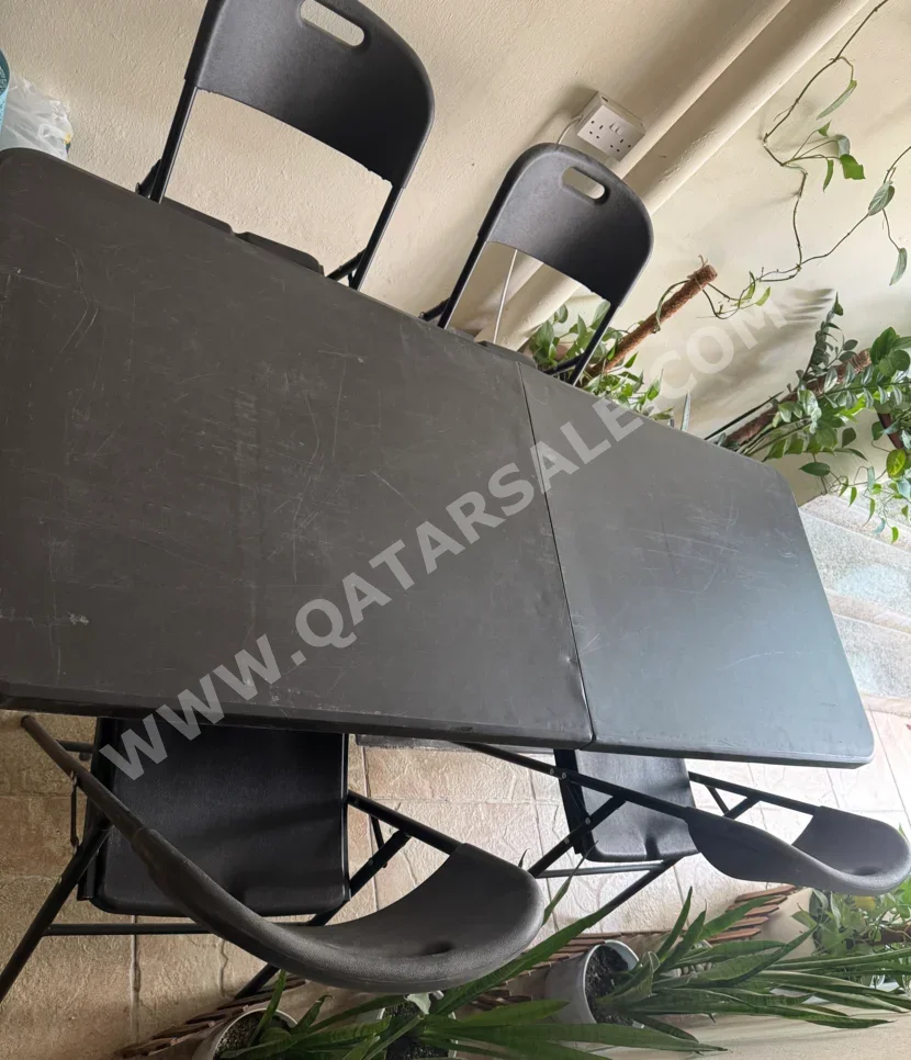 Patio Furniture - Gray - Patio Set