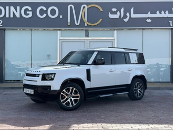 Land Rover  Defender  110  2023  Automatic  31,000 Km  6 Cylinder  Four Wheel Drive (4WD)  SUV  White  With Warranty