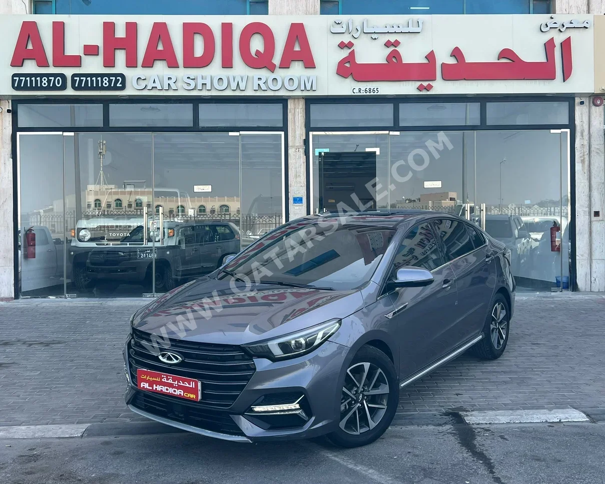 Chery  Arrizo 6  2023  Automatic  72,000 Km  4 Cylinder  Front Wheel Drive (FWD)  Sedan  Gray  With Warranty