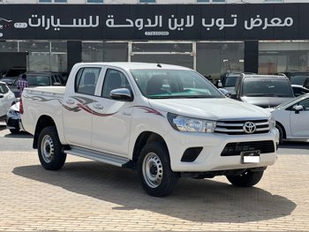 تويوتا  هاي لوكس  2025  اوتوماتيك  32,000 كم  4 سلندر  دفع رباعي  بيكب  أبيض  تحت الضمان