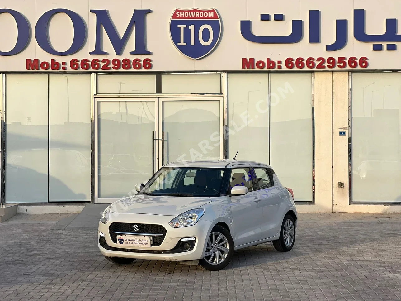 Suzuki Swift 2022 Automatic 145,000 Km 4 Cylinder Front Wheel Drive (FWD) Hatchback White