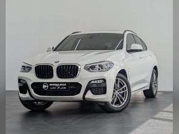 BMW  X-Series  X4 M  2019  Automatic  78,350 Km  4 Cylinder  Four Wheel Drive (4WD)  SUV  White  With Warranty