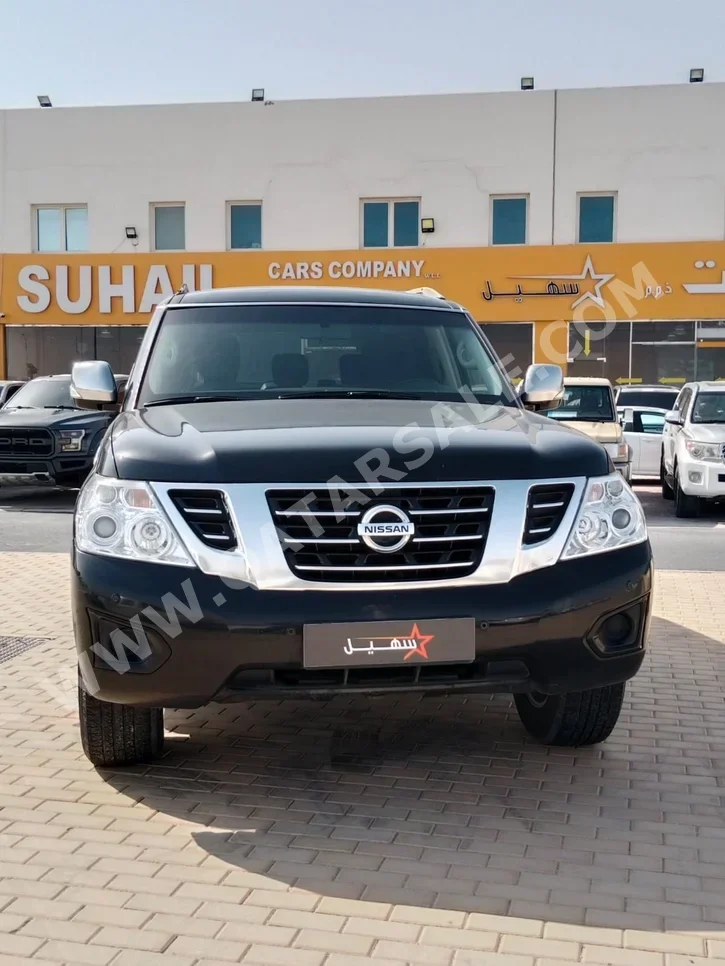 Nissan Patrol SE 2017 Automatic 238,000 Km 8 Cylinder Four Wheel Drive (4WD) SUV Black