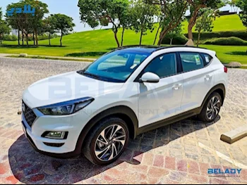 Hyundai  Tucson  6 Cylinder  SUV 2x4  White  2021