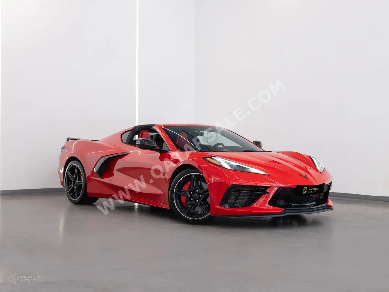 Chevrolet  Corvette  C8 Stingray  2021  Automatic  35,650 Km  8 Cylinder  Rear Wheel Drive (RWD)  Convertible  Red