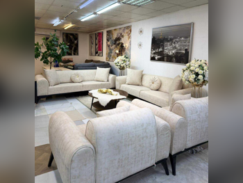 Sofas, Couches & Chairs Homes r Us  Sofa Set  - Fabric  - Beige