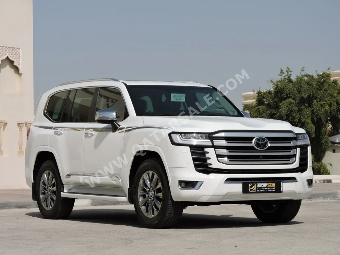 تويوتا لاند كروزر في اكس ار توين توربو 2022 اوتوماتيك 50,000 كم 6 سلندر دفع رباعي اس يو في أبيض