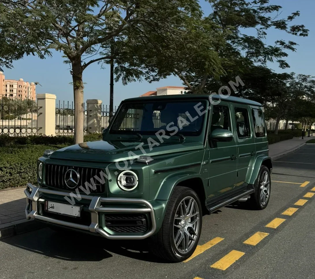 Mercedes-Benz G-Class 63 AMG 2019 Automatic 75,000 Km 8 Cylinder Four Wheel Drive (4WD) SUV Green
