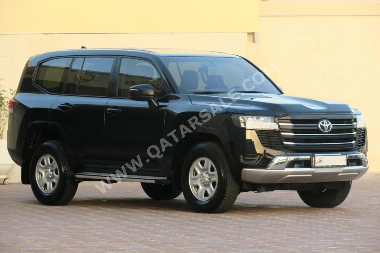 Toyota  Land Cruiser  GX  2024  Automatic  51,000 Km  6 Cylinder  Four Wheel Drive (4WD)  SUV  Black  With Warranty