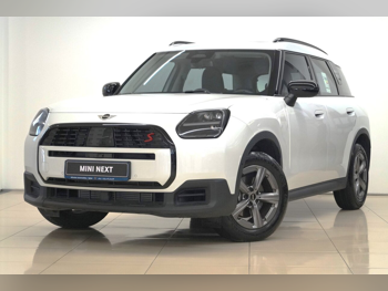 Mini  Cooper  CountryMan  2024  Automatic  6,000 Km  4 Cylinder  All Wheel Drive (AWD)  Hatchback  White  With Warranty
