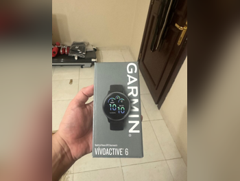 ساعات ذكية - غارمين  - متوافق مع أندرويد و أي او اس  - أسود