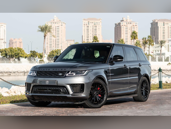 لاند روفر  رنج روفر  سبورت سوبر تشارج  2019  اوتوماتيك  85,000 كم  8 سلندر  دفع رباعي  اس يو في  رمادي  تحت الضمان