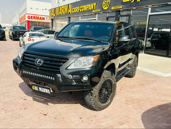 Lexus  LX  570  2015  Automatic  80,000 Km  8 Cylinder  Four Wheel Drive (4WD)  SUV  Black