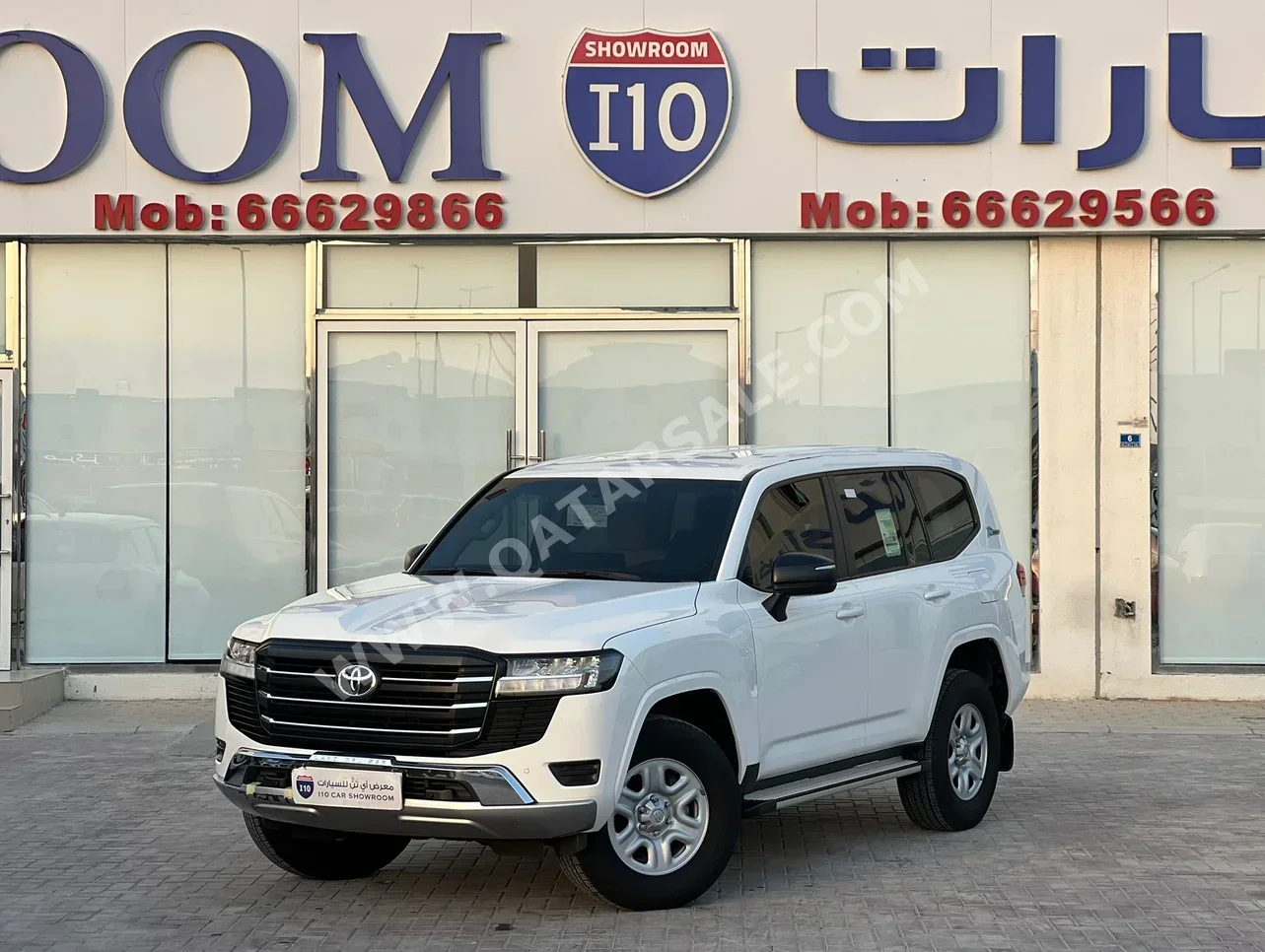 Toyota  Land Cruiser  GX  2022  Automatic  104,000 Km  6 Cylinder  Four Wheel Drive (4WD)  SUV  White