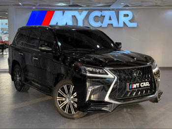 Lexus  LX  570 S  2018  Automatic  186,000 Km  8 Cylinder  Four Wheel Drive (4WD)  SUV  Black