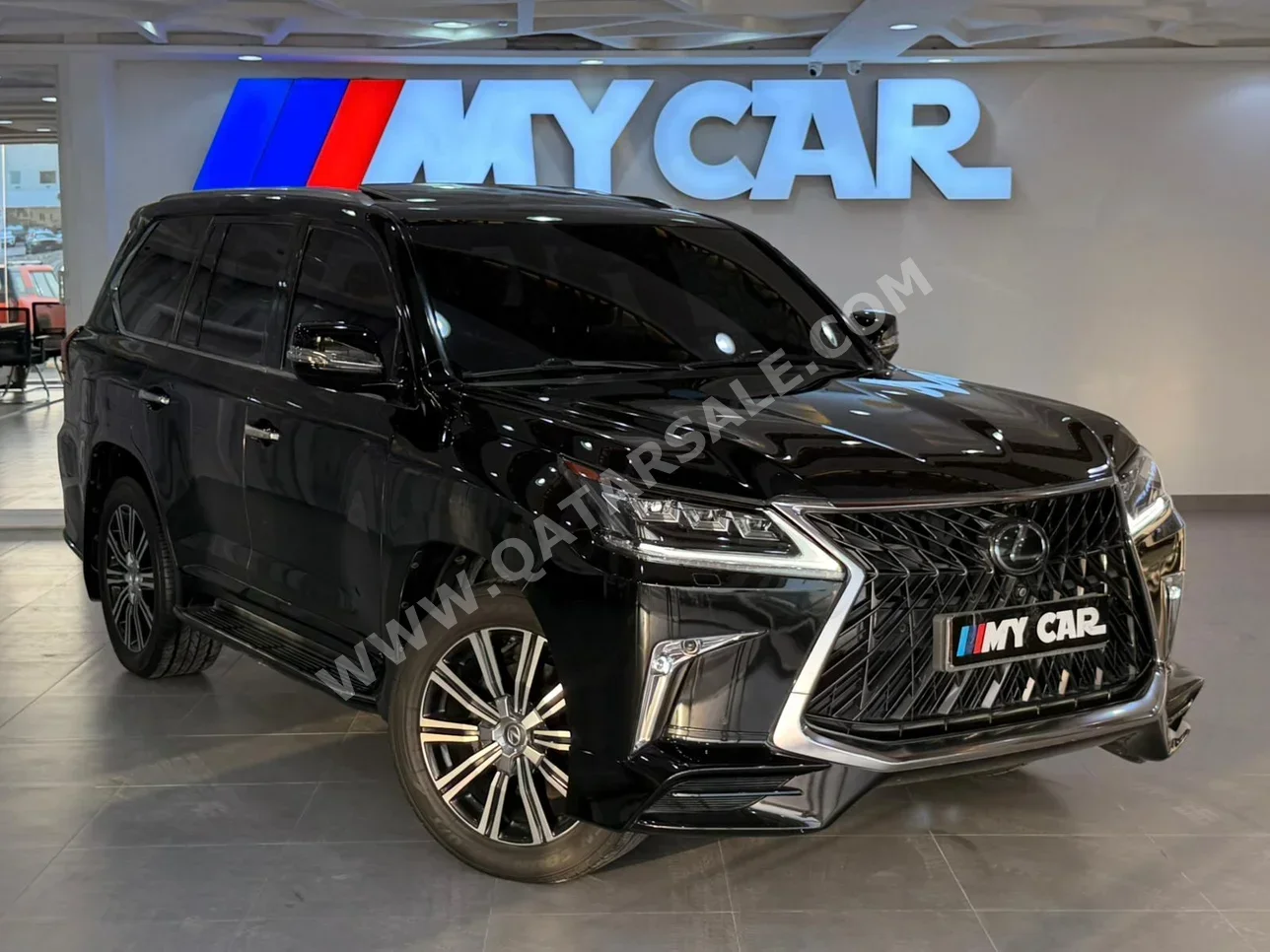 Lexus LX 570 S 2018 Automatic 186,000 Km 8 Cylinder Four Wheel Drive (4WD) SUV Black