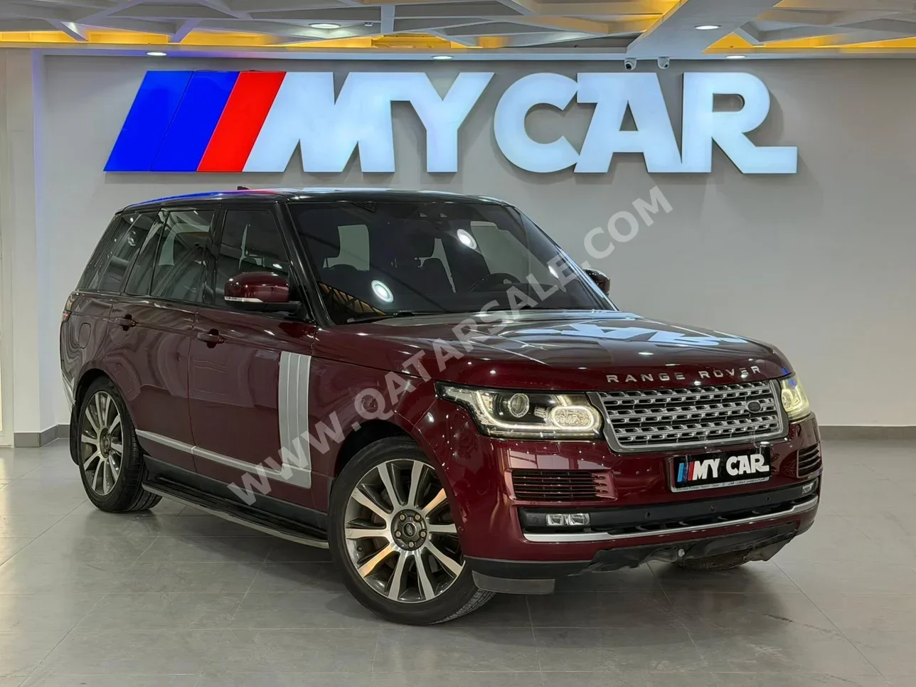 Land Rover  Range Rover  Vogue SE Super charged  2017  Automatic  116,000 Km  8 Cylinder  Four Wheel Drive (4WD)  SUV  Maroon
