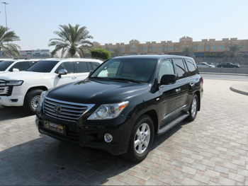 Lexus  LX  570  2010  Automatic  115,000 Km  8 Cylinder  Four Wheel Drive (4WD)  SUV  Black