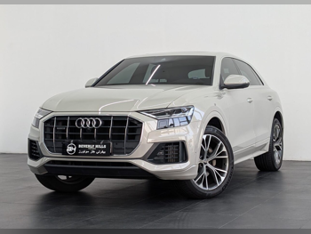 Audi  Q8  55 TFSI Quattro  2022  Automatic  34,700 Km  6 Cylinder  Four Wheel Drive (4WD)  SUV  Beige  With Warranty