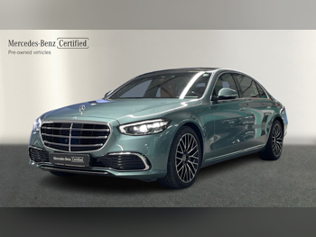 مرسيدس - بنز  اس - كلاس  450  2025  اوتوماتيك  3,500 كم  6 سلندر  دفع رباعي  سيدان  فضي  تحت الضمان