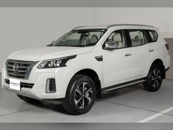 Nissan  Xterra  Titanium  2024  Automatic  1,736 Km  4 Cylinder  Four Wheel Drive (4WD)  SUV  White  With Warranty