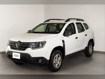 Renault  Duster  2022  Automatic  26,998 Km  4 Cylinder  Front Wheel Drive (FWD)  SUV  White