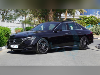 مرسيدس - بنز  اي - كلاس  200 AMG  2026  اوتوماتيك  0 كم  4 سلندر  دفع خلفي  سيدان  أسود  تحت الضمان