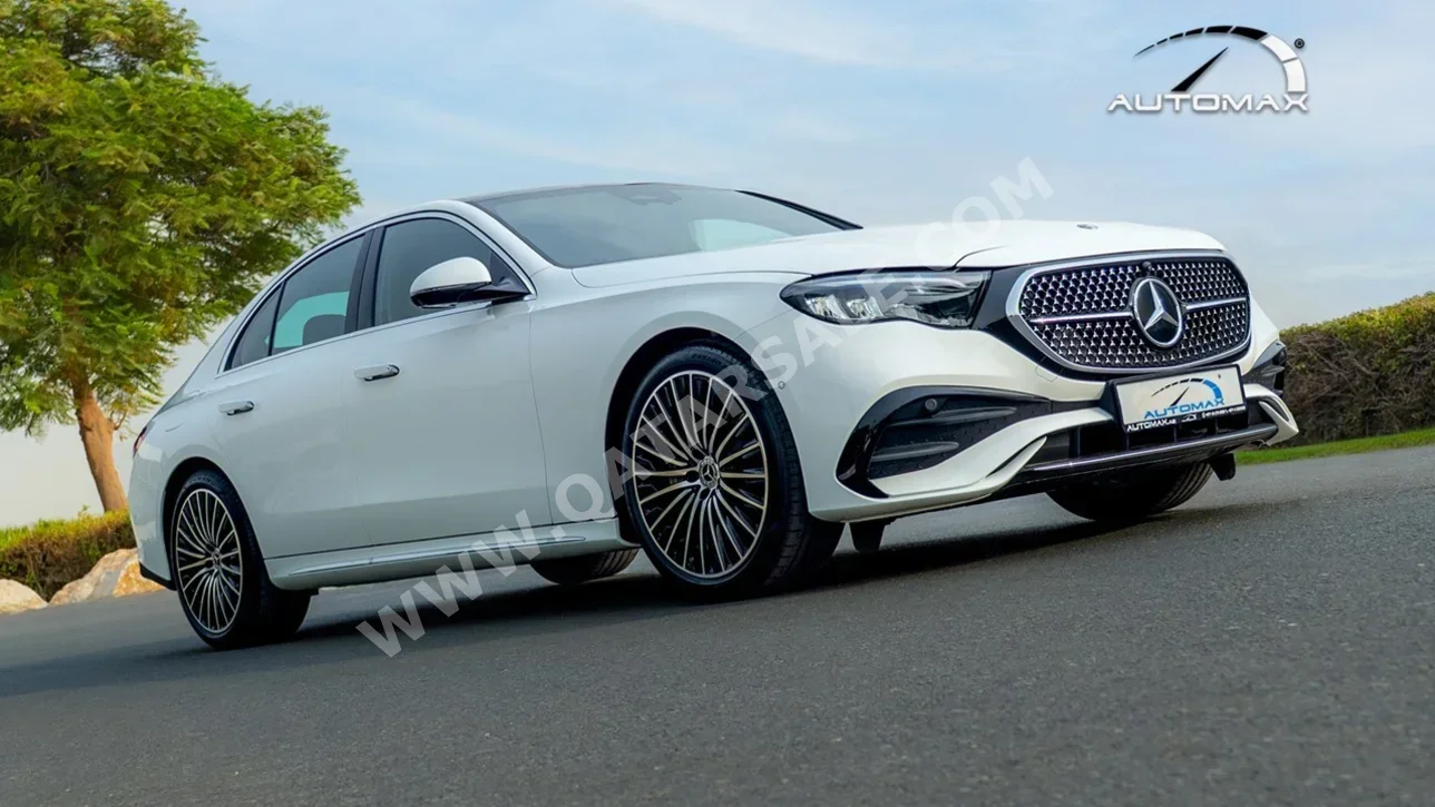 Mercedes-Benz  E-Class  200 AMG  2026  Automatic  0 Km  4 Cylinder  Rear Wheel Drive (RWD)  Sedan  White  With Warranty