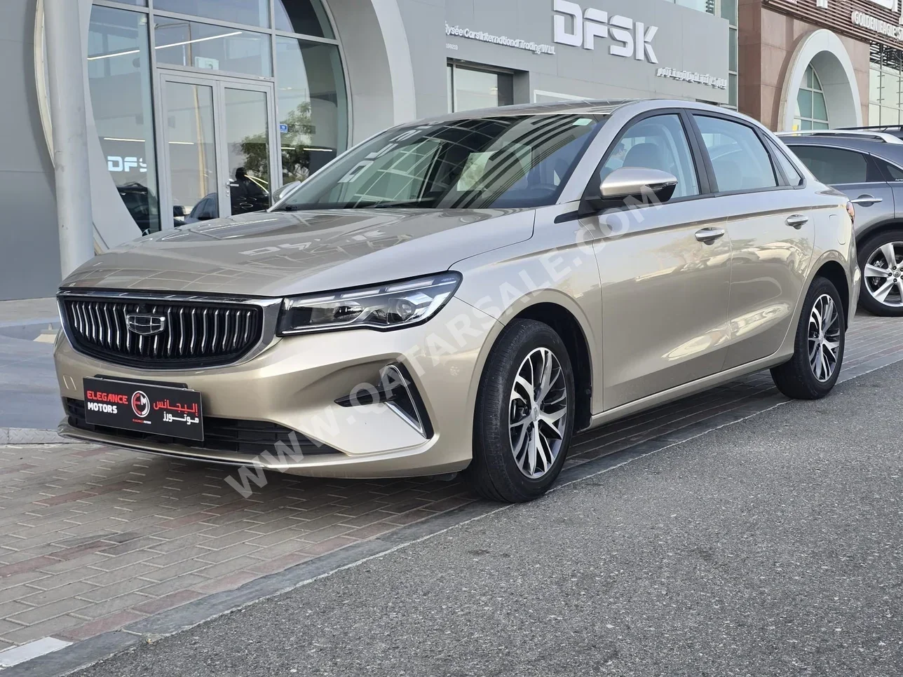 Geely  Emgrand  2024  Automatic  22,965 Km  4 Cylinder  Front Wheel Drive (FWD)  Sedan  Gold  With Warranty