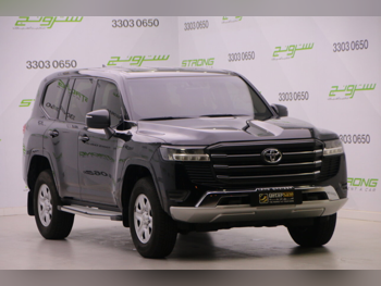 Toyota  Land Cruiser  GX  2024  Automatic  69,000 Km  6 Cylinder  Four Wheel Drive (4WD)  SUV  Black  With Warranty