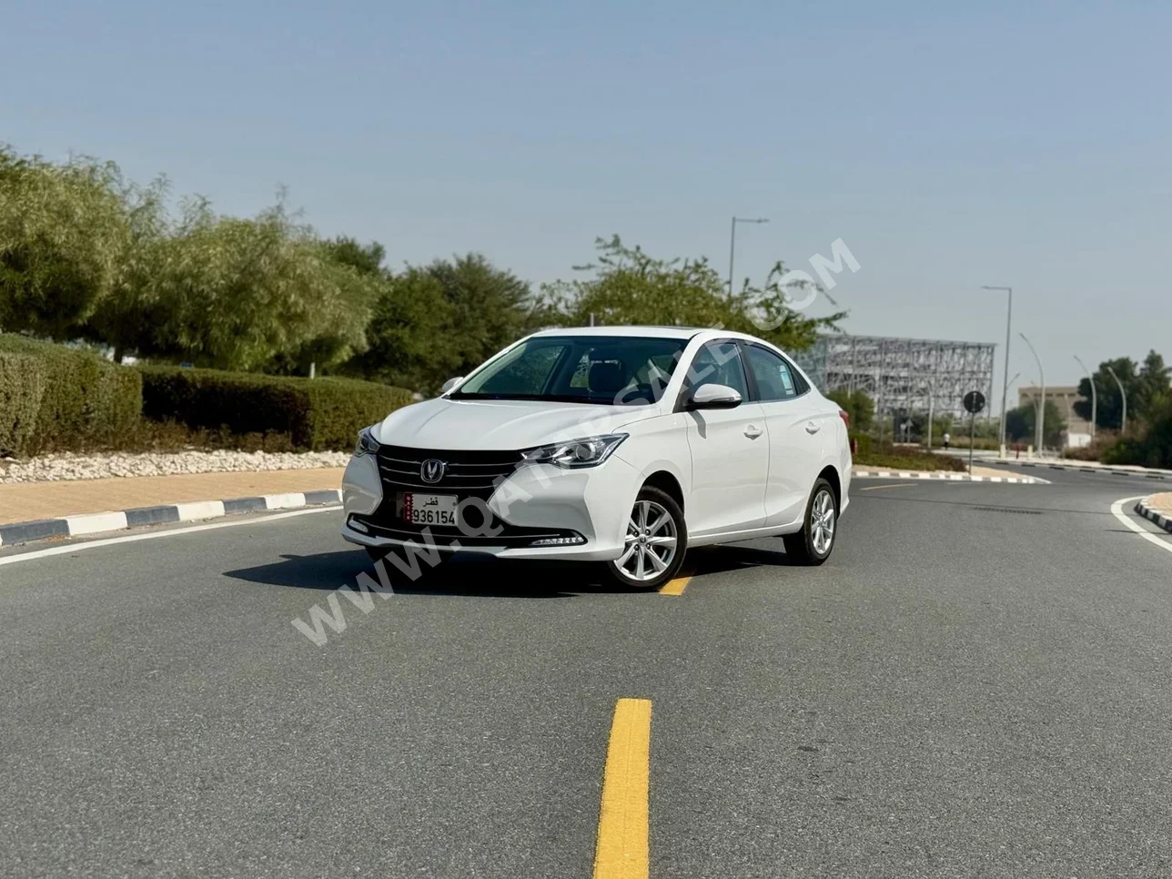 Changan  Alsvin  2024  Automatic  37,545 Km  4 Cylinder  Front Wheel Drive (FWD)  Sedan  White  With Warranty