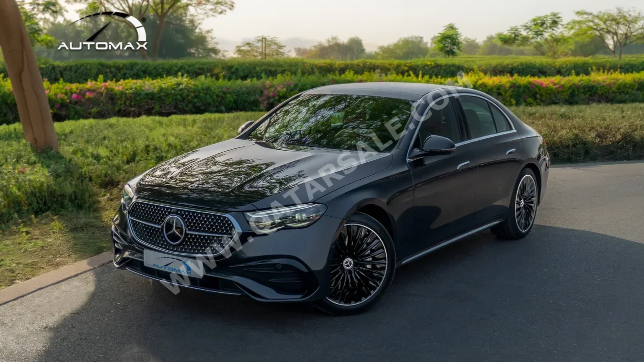 Mercedes-Benz  E-Class  300 AMG  2026  Automatic  0 Km  4 Cylinder  Rear Wheel Drive (RWD)  Sedan  Gray  With Warranty