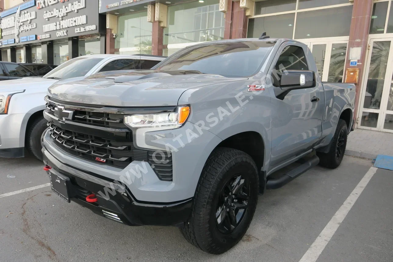 شفروليه  سلفرادو  تريل بووز  2024  اوتوماتيك  9,000 كم  8 سلندر  دفع رباعي  بيكب  رمادي  تحت الضمان