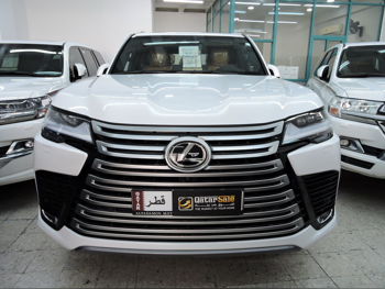Lexus  LX  600 Luxury  2025  Automatic  7,000 Km  6 Cylinder  Four Wheel Drive (4WD)  SUV  White  With Warranty