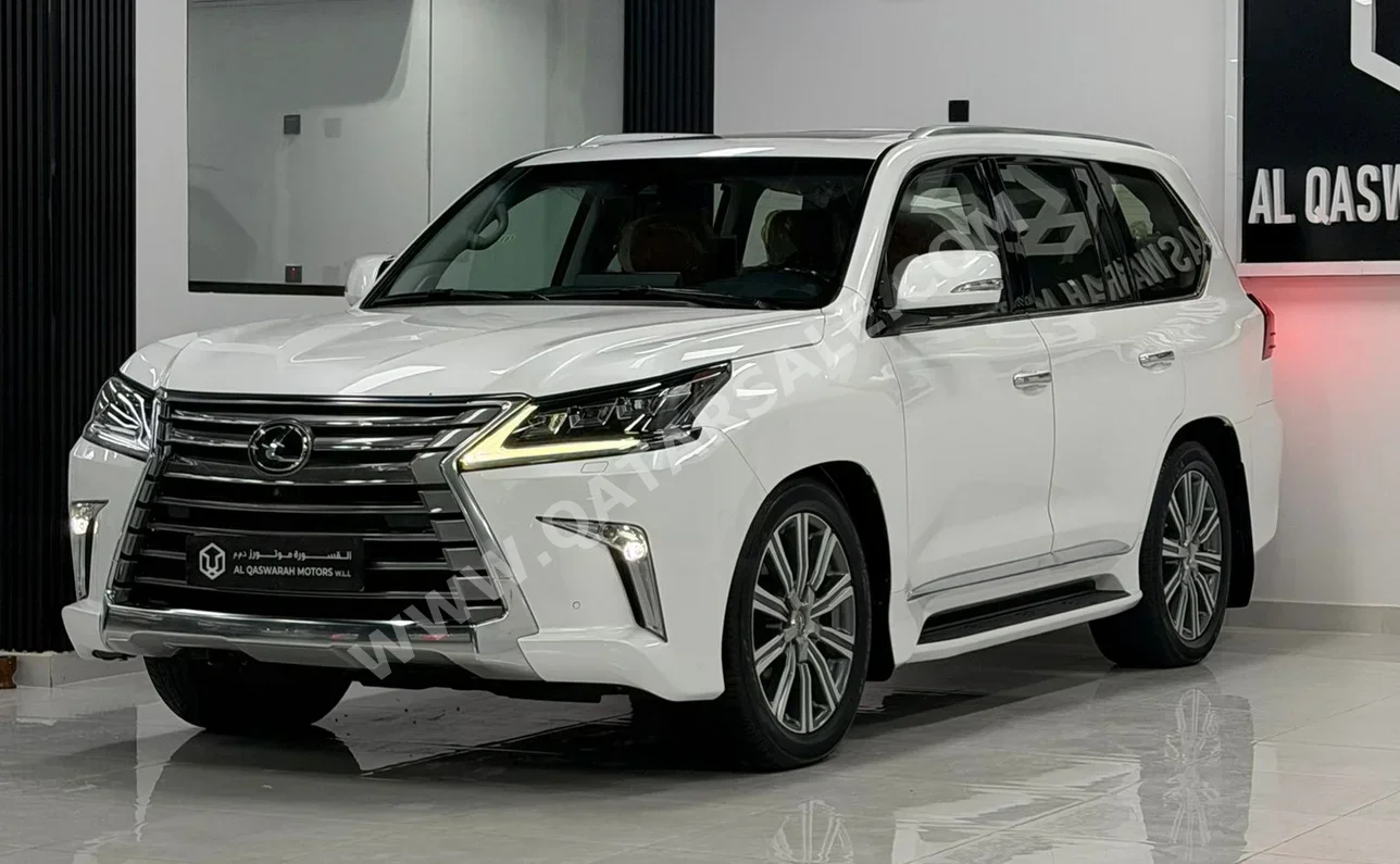 Lexus LX 570 2016 Automatic 46,000 Km 8 Cylinder Four Wheel Drive (4WD) SUV White