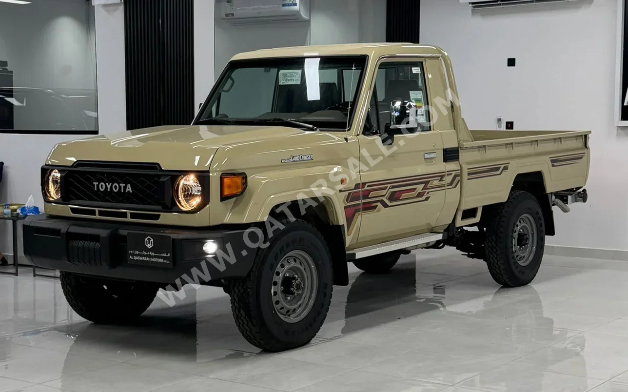 Toyota  Land Cruiser  LX  2025  Manual  0 Km  6 Cylinder  Four Wheel Drive (4WD)  Pick Up  Beige  With Warranty