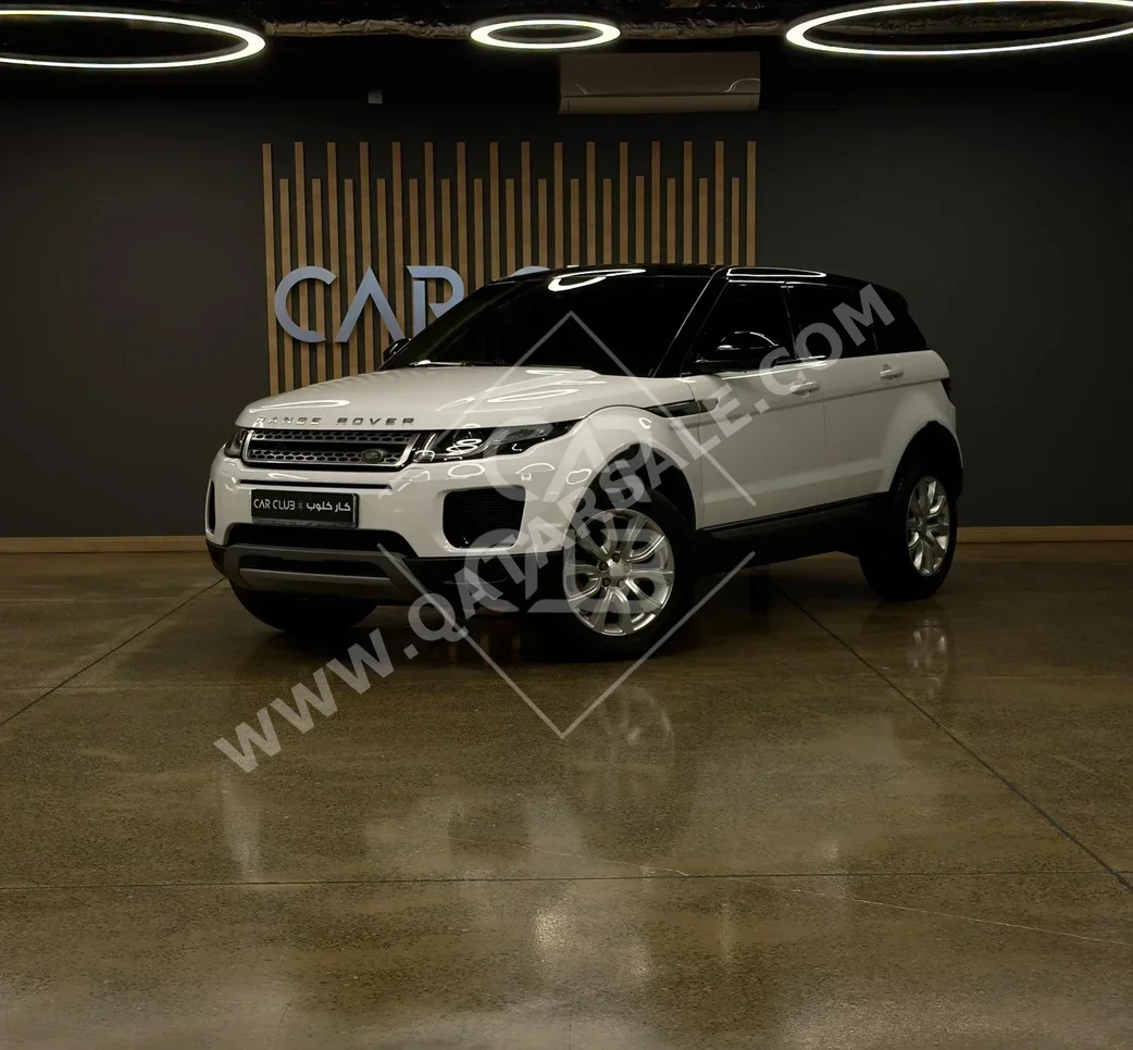 Land Rover  Evoque  Dynamic  2018  Automatic  30,000 Km  4 Cylinder  Four Wheel Drive (4WD)  SUV  White