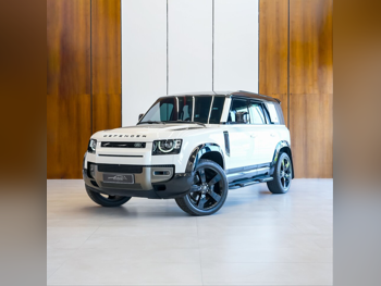 Land Rover  Defender  110 HSE  2023  Automatic  68,000 Km  6 Cylinder  Four Wheel Drive (4WD)  SUV  White  With Warranty